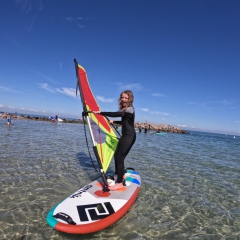 Windsurfen Kind